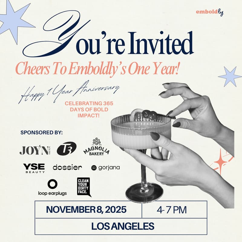 Cover Image for Cheers to Emboldly's One Year [LA]