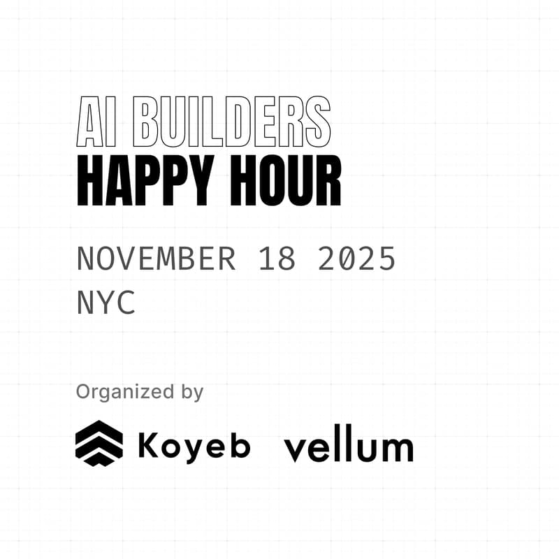 Cover Image for AI Builders Happy Hour