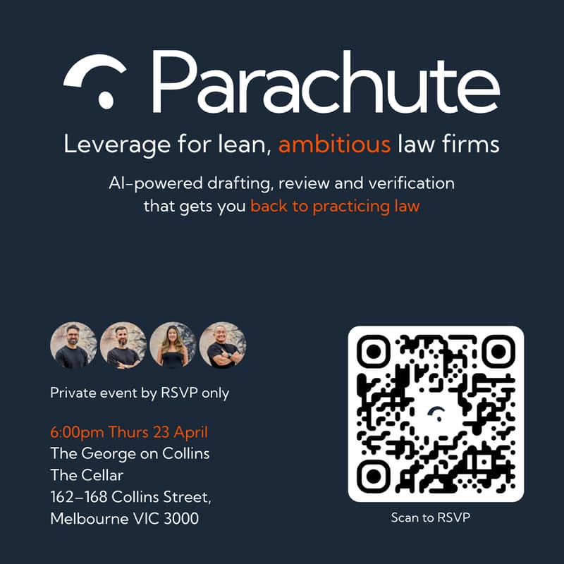 Cover Image for MELB SME Law Firms | Collaboration, networking + product launch @ The George on Collins