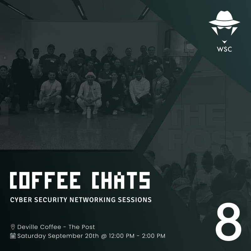 Cover Image for White-Hat Security Community - Monthly Coffee Chat (#8)