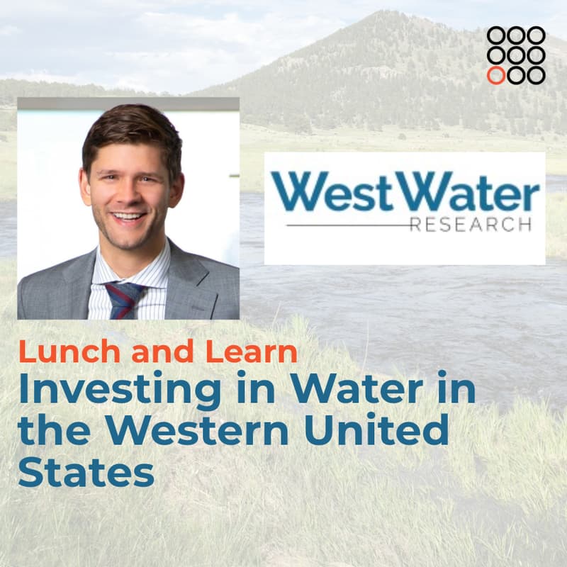 Cover Image for Investing in Water in the Western US.
