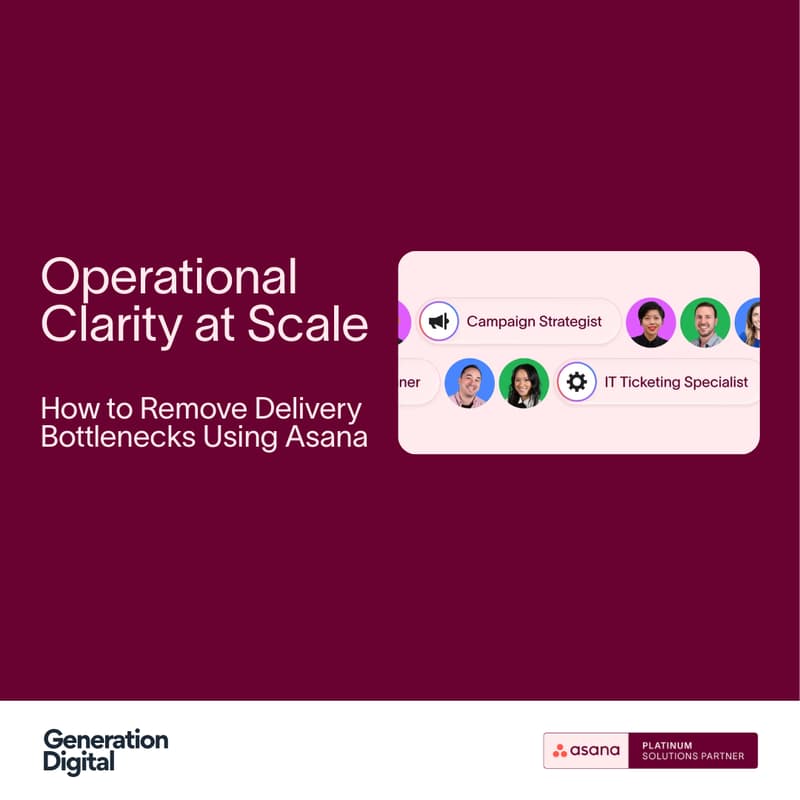 Cover Image for How to Remove Delivery Bottlenecks Using Asana