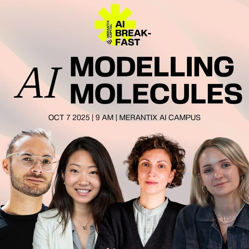 Cover Image for AI Breakfast: Modelling Molecules