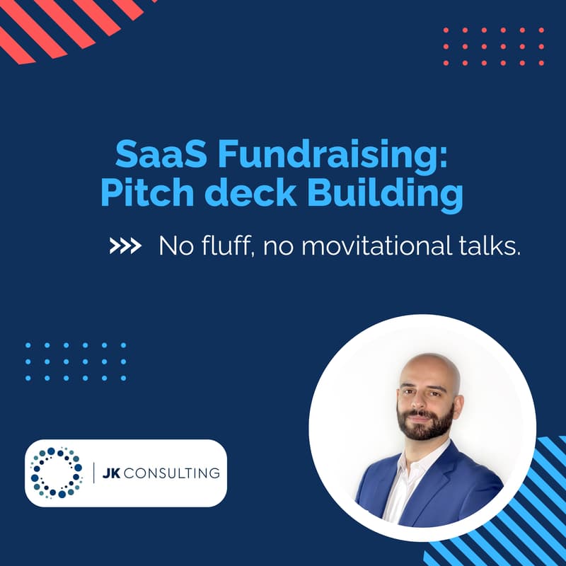 Cover Image for SaaS Fundraising Pitch deck Building