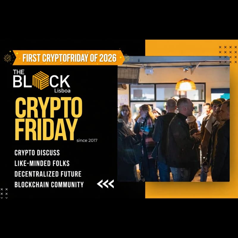 Cover Image for Crypto Friday @ The Block Lisboa