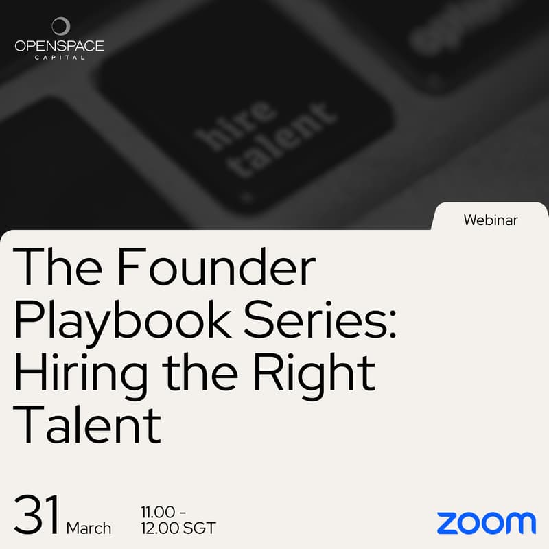 Cover Image for The Founder Playbook Series: Hiring the Right Talent