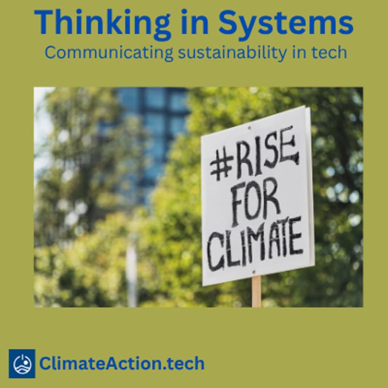 Cover Image for Communicating sustainability in tech in the age of AI