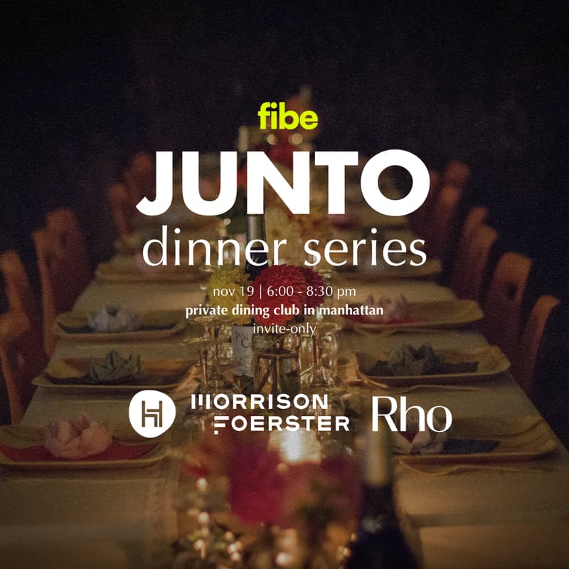 Cover Image for Junto Founder Dinner (Hosted by Andrew & Friends)