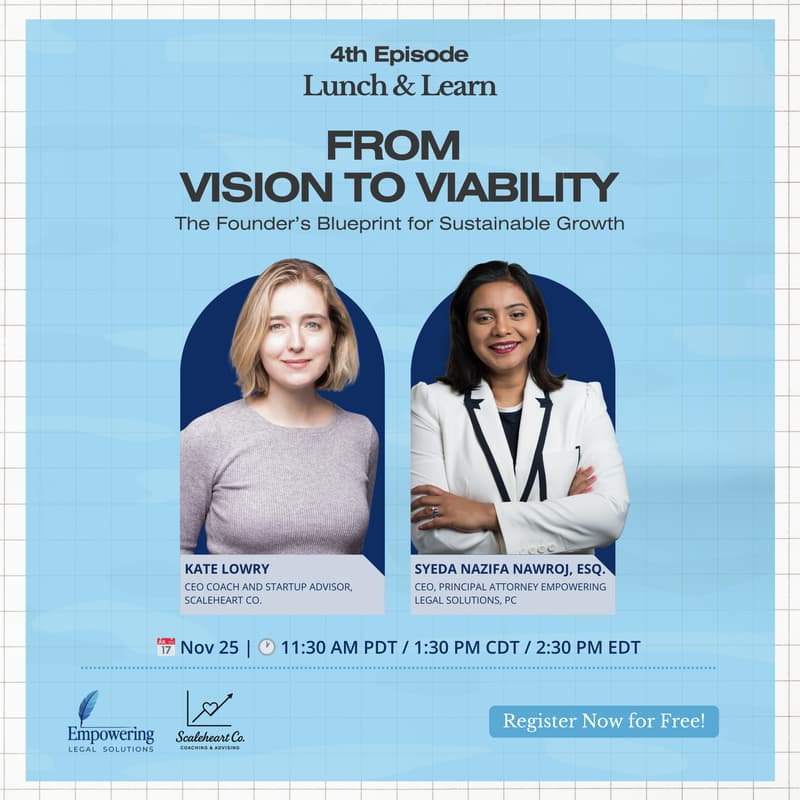 Cover Image for From Vision to Viability: The Founder’s Blueprint for Sustainable Growth