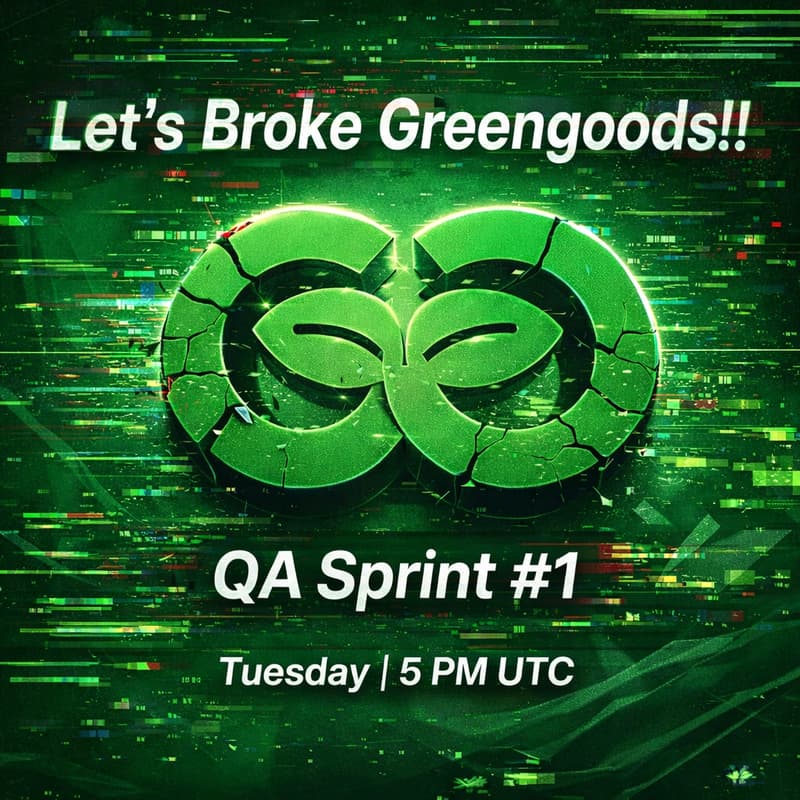 Cover Image for Lets Broke Greengoods!! QA Sprint #1