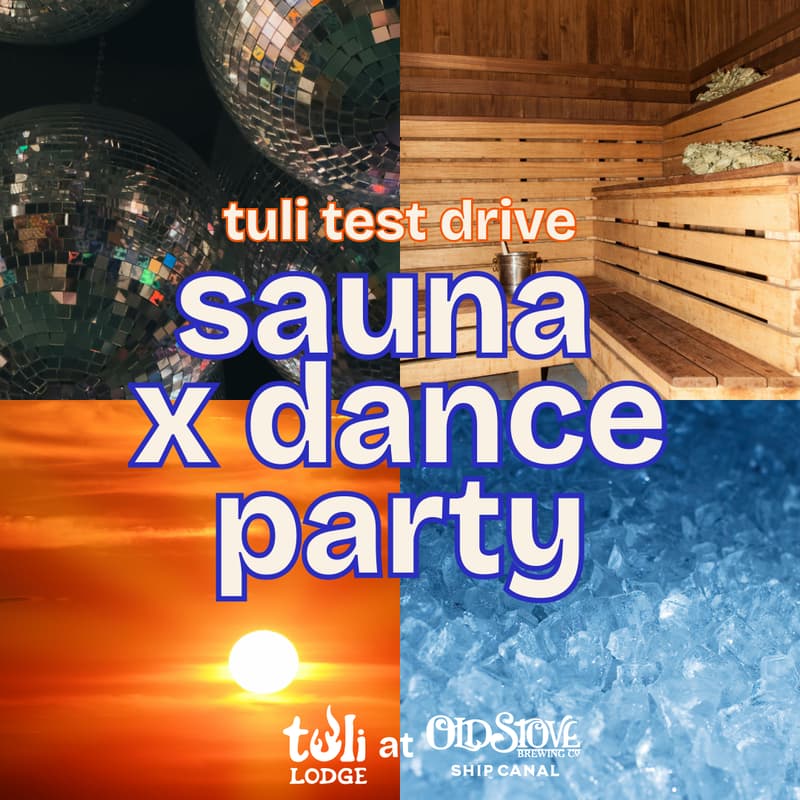 Cover Image for tuli test drive: sauna x dance party β€οΈβπ₯π§πͺ©