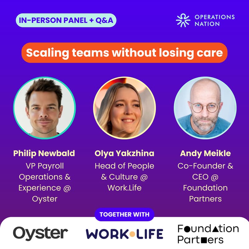 Cover Image for Scaling teams without losing care