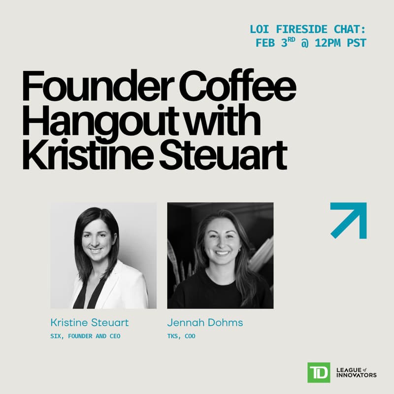 Cover Image for TD Women Founder Fireside Chat with Kristine & Jennah