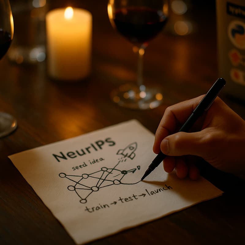 Cover Image for NeurIPS — Turn Your AI Research Into a Startup