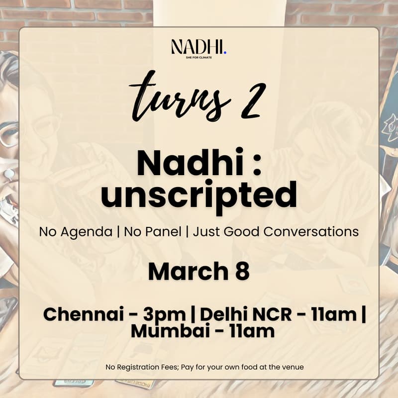 Cover Image for Nadhi Unscripted | Multi-Cities