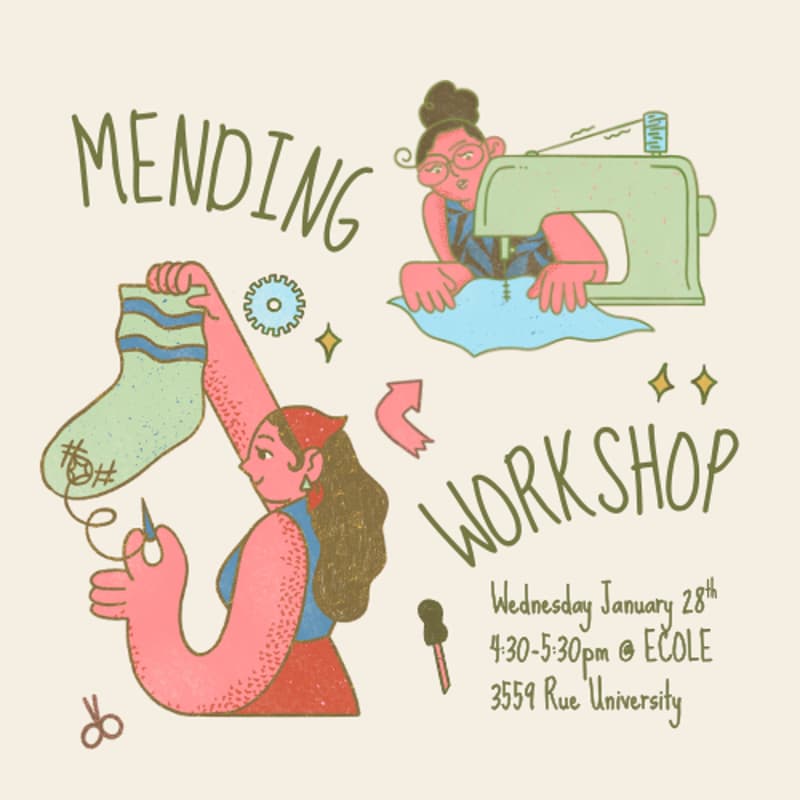 Cover Image for Mending Workshop