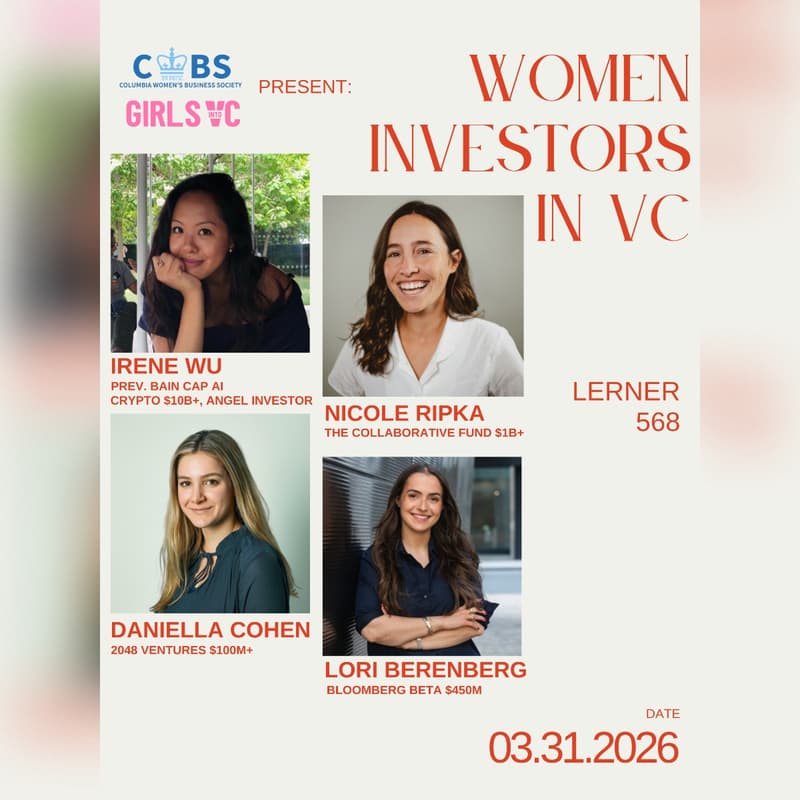Cover Image for Women Investors in VC (CWBS x Girls Into VC)