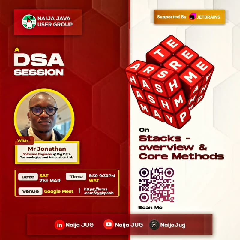 Cover Image for Stacks overview and core methods with Mr Jonathan