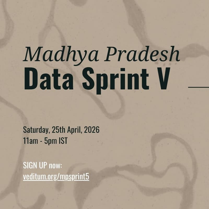 Cover Image for Madhya Pradesh Data Sprint V - India Sand Watch