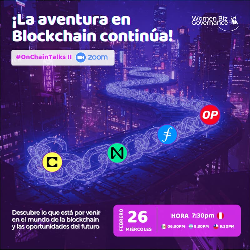 Cover Image for Onchain Talks Febrero: 🔮 ¡La Aventura Continua!