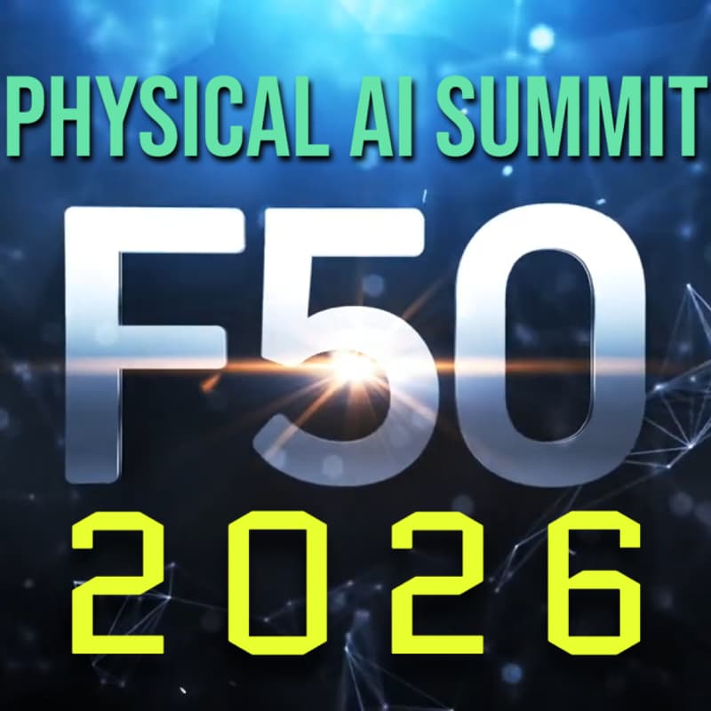 Cover Image for F50 Physical AI Summit: Austin 2026