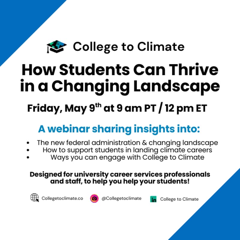 Cover Image for C2C Lunch & Learn: How Students Can Thrive in a Changing Landscape