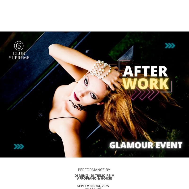 Cover Image for Diamonds Thursdays Afterwork - presented by Club Supreme