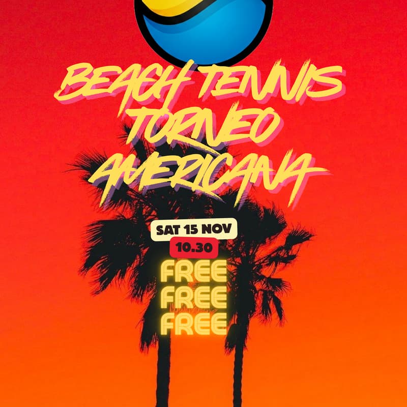 Cover Image for 🎾¡ GRATIS TORNEO AMERICANA CON FOTOS PRO! 🎾