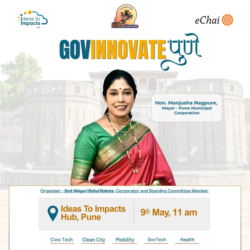 Cover Image for GovInnovate Pune - Mayor Connect
