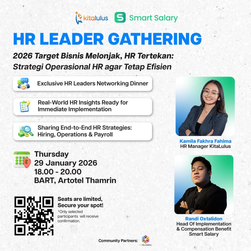 Cover Image for HR Leader Gathering: Strategi Operasional HR Agar Tetap Efisien