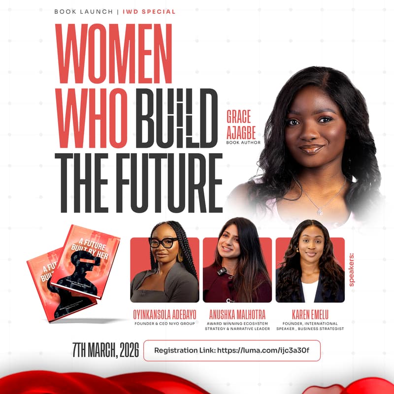 Cover Image for Women Who Build The Future | Book Launch | IWD