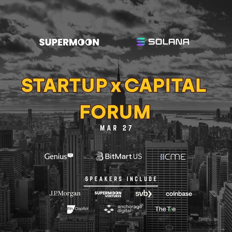Cover Image for Startup x Capital Forum @ DAS NYC | Supermoon & Solana Skyline