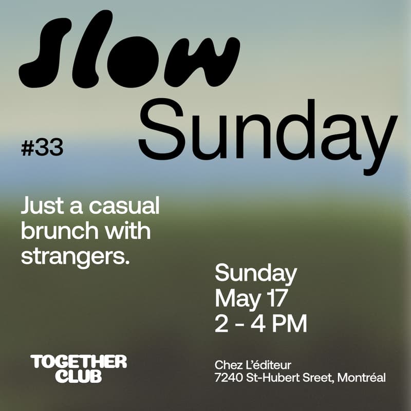Cover Image for Slow Sunday #33 – Chez L'Éditeur