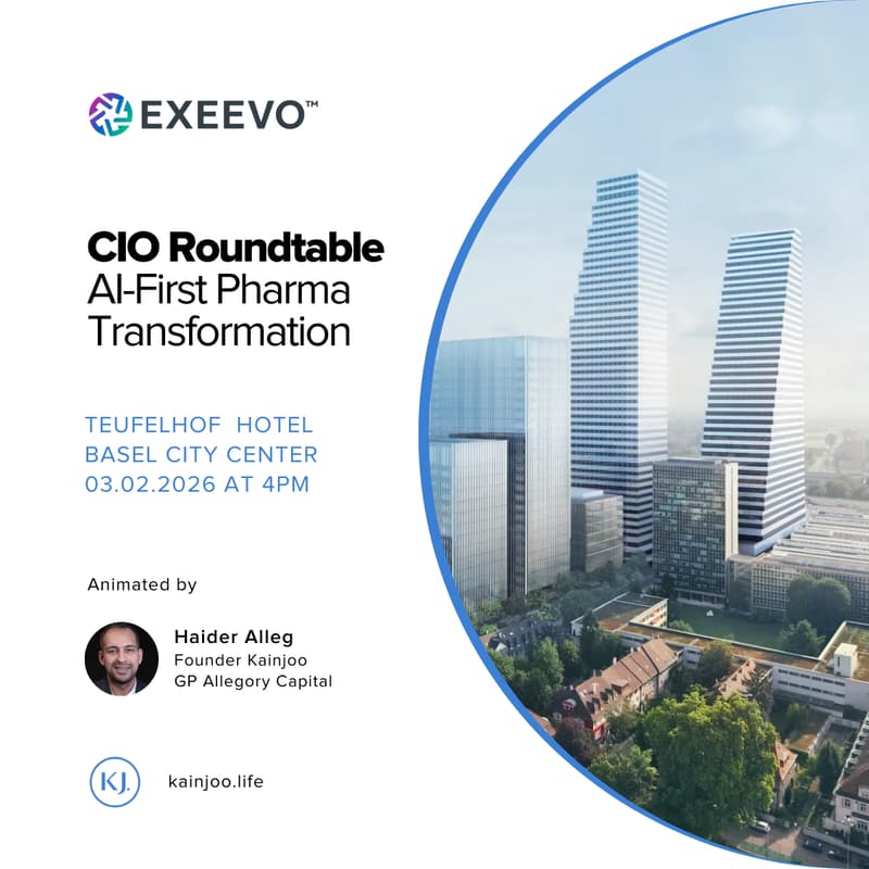 Cover Image for CIO Summit with Exeevo Basel Edition N°1