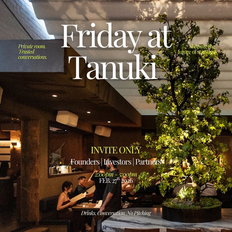 Cover Image for Friday @ Tanuki | Currents Sydney