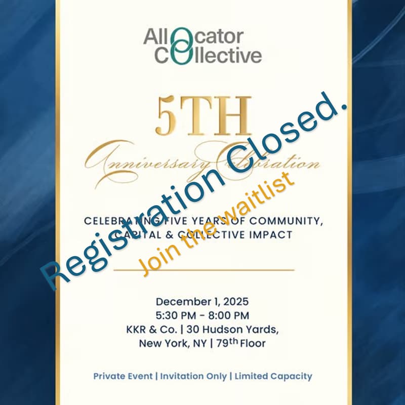 Cover Image for Allocator Collective - 5th Anniversary Celebration