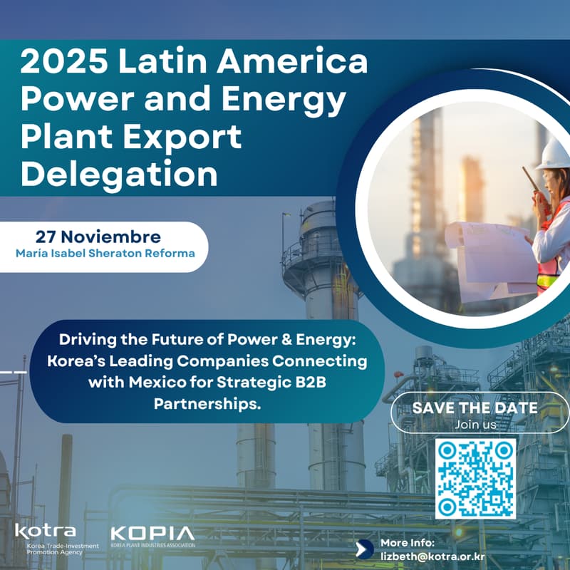Cover Image for 2025 Latin America Power and Energy Plant Export Delegation