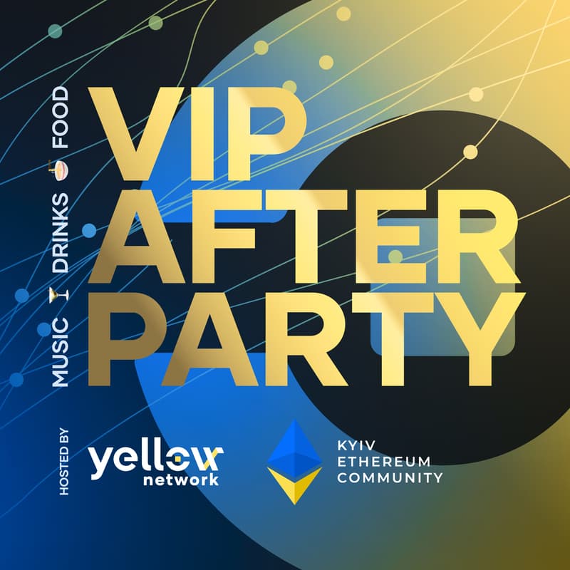 Cover Image for Yellow Network x KEC: VIP Afterparty @ Ukrainian Blockchain Week
