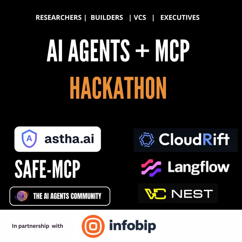 Cover Image for AI Agents + MCP Hackathon