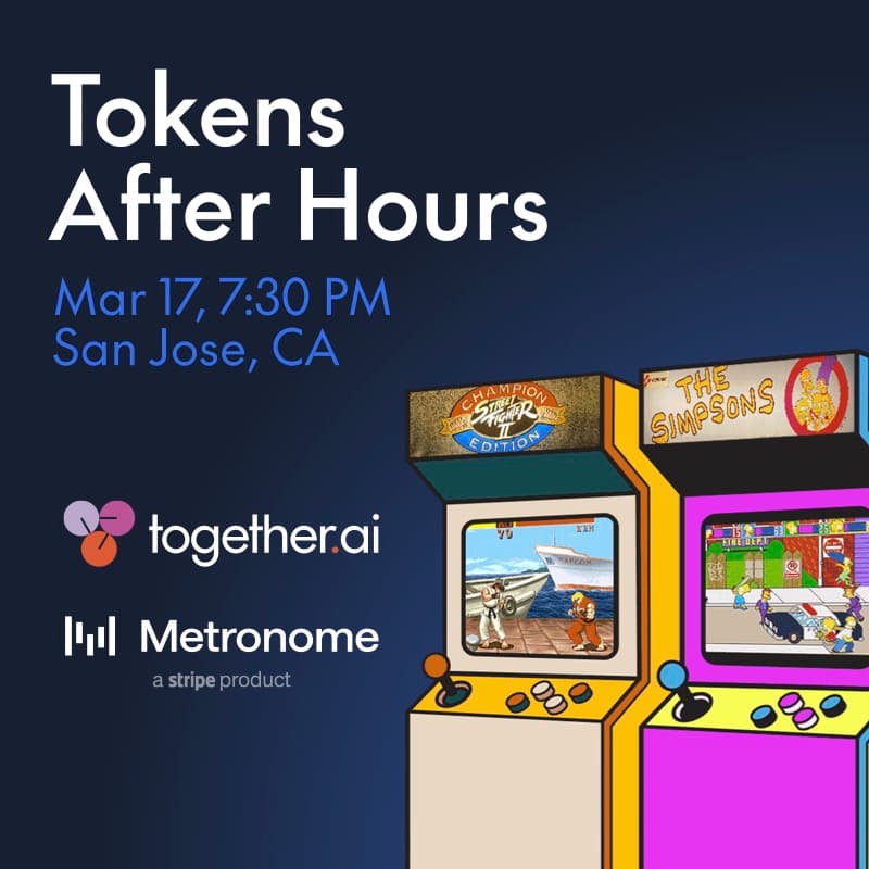 Cover Image for Tokens After Hours with Together AI & Metronome
