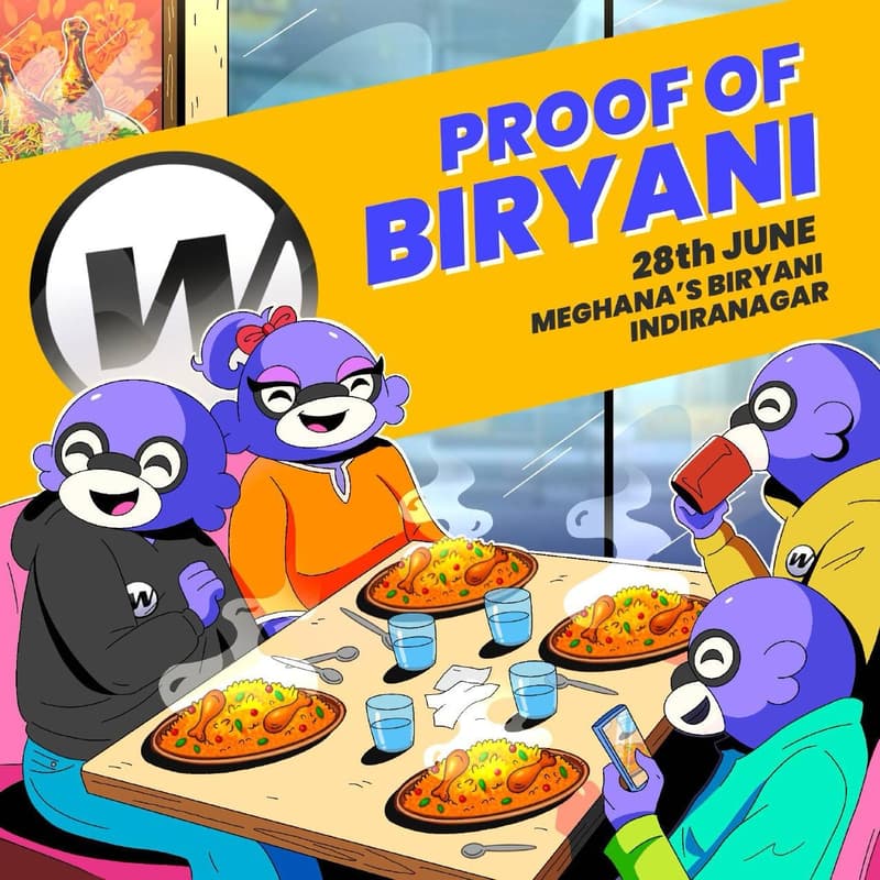 Cover Image for Proof Of Biryani by Wormhole India 🇮🇳