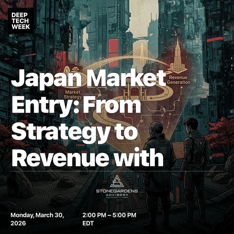 Cover Image for Japan Market Entry: From Strategy to Revenue with Stonegardens Advisory