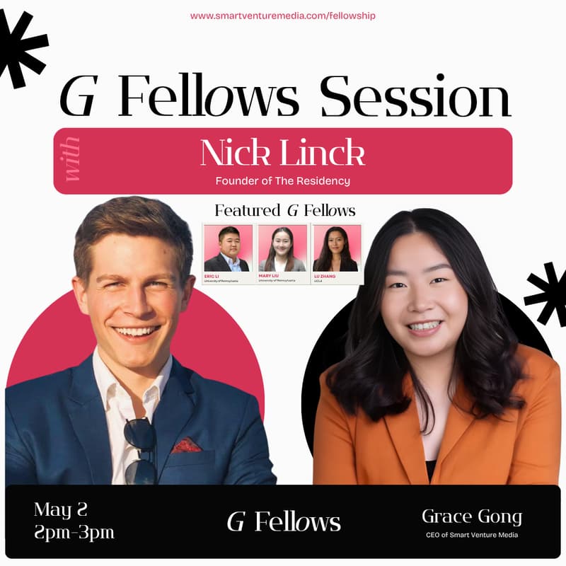 Cover Image for G-Fellow Advisor Session with Nick Linck