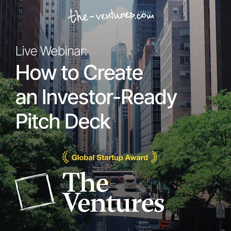 Cover Image for Webinar: How to Create an Investor-Ready Pitch Deck