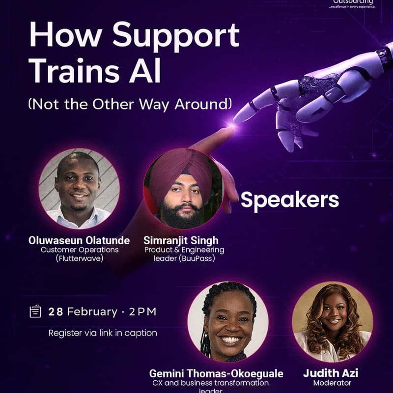 Cover Image for How Support Trains AI (Not the Other Way Around)