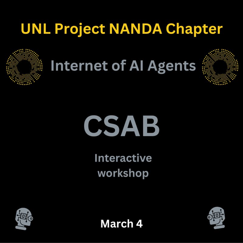 Cover Image for UNL x Project NANDA - Interactive Workshop