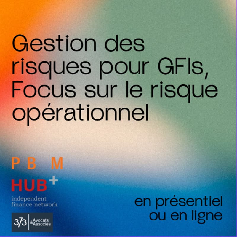 Cover Image for Gestion des risques pour GFIs, Focus sur le risque opérationnel