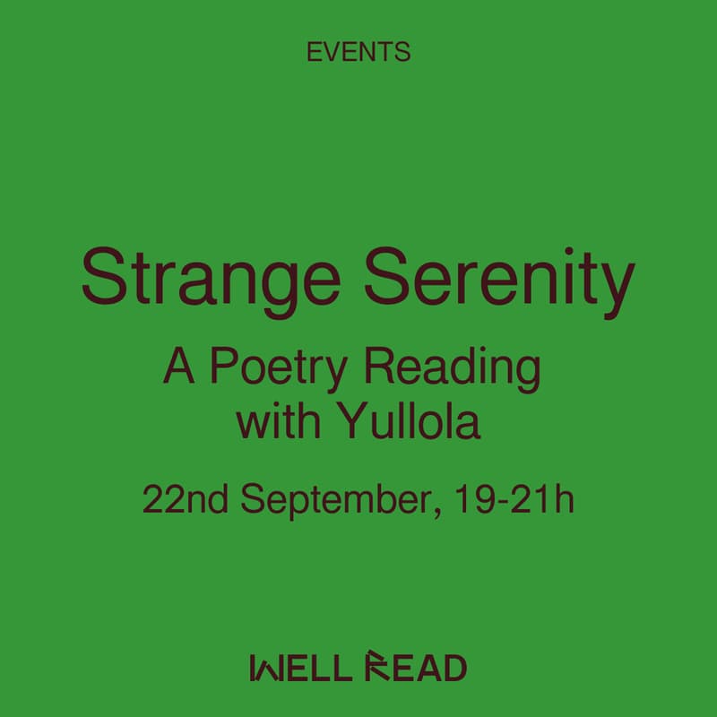 Cover Image for Strange Serenity: A Poetry Reading w/ Yullola