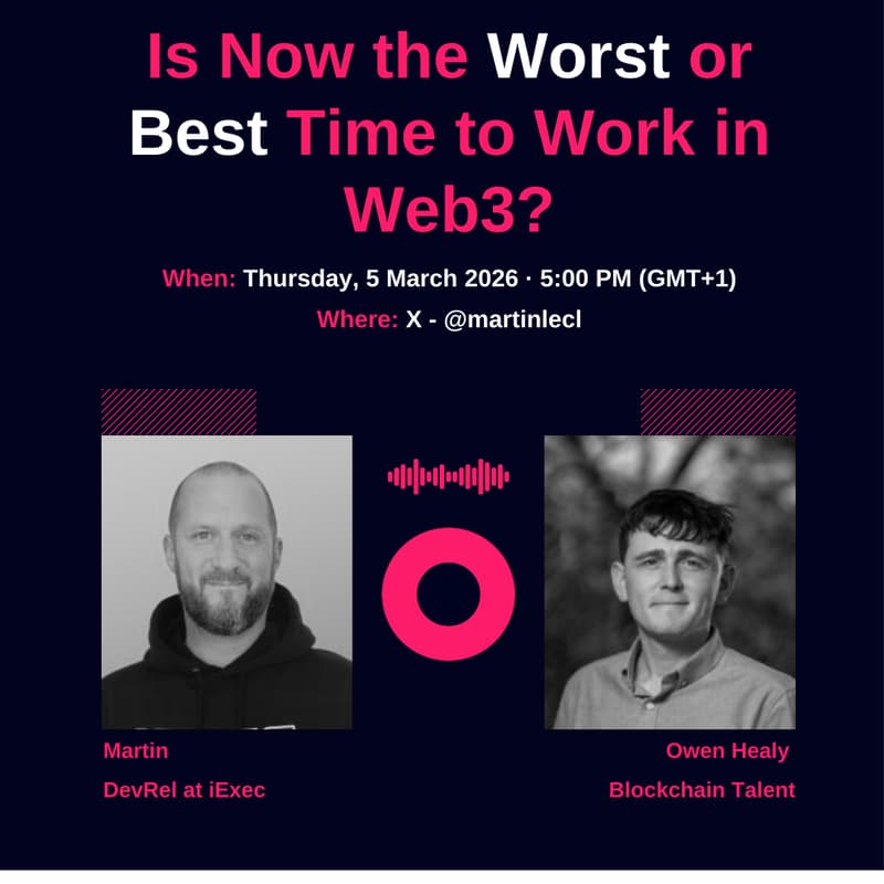 Cover Image for Is now the Worst or Best time to work in Web3?