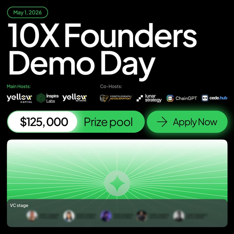 Cover Image for 10X Founders Demo Day: Inspira Labs <> Yellow Capital